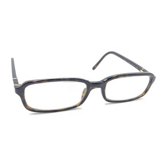 PRADA VPR11G 2AU-1O1 Brown Tortoise Rectangle Eyeglasses Frames 52-17 135 Italy - Picture 1 of 12